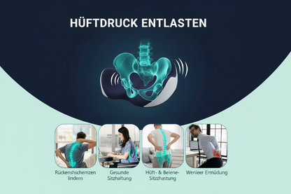 Hüftdruck entlasten – Scharf & Korrigiert