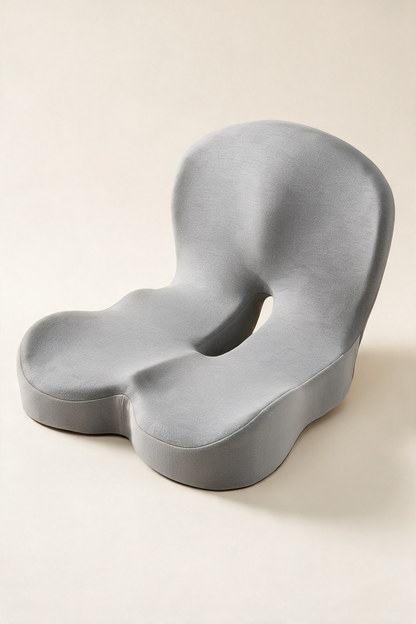 Snoovia Ergonomisches Sitzkissen – Memory Foam mit Steißbein-Entlastung