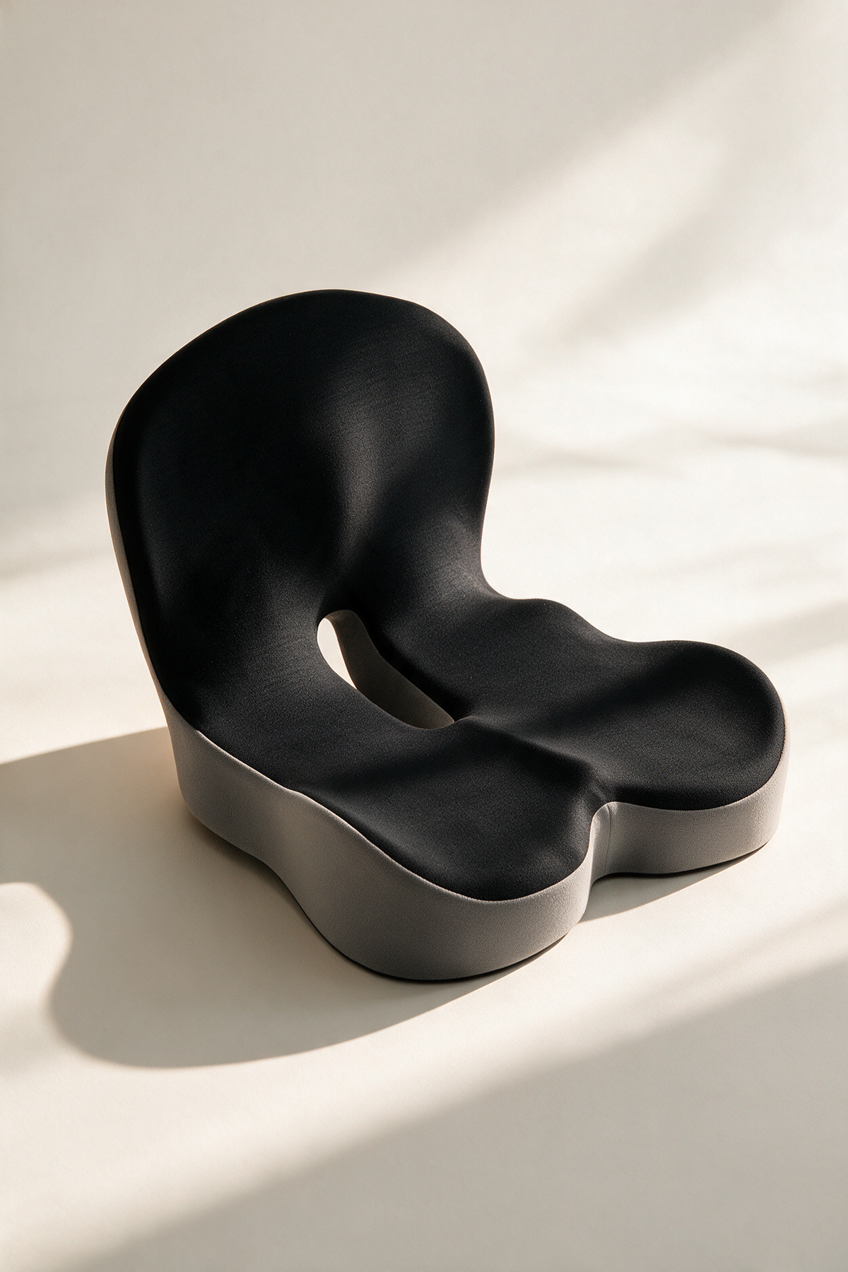 Snoovia Ergonomisches Sitzkissen – Memory Foam mit Steißbein-Entlastung
