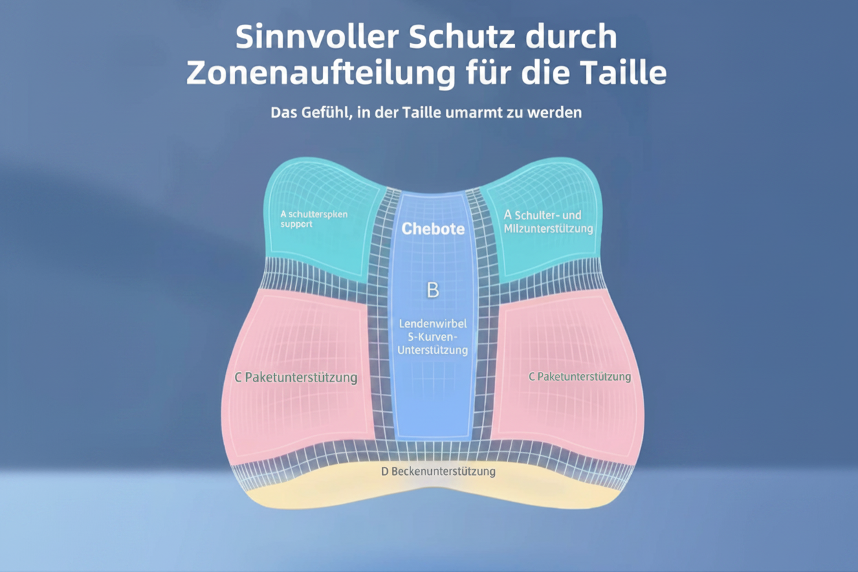 Zonen-Infografik – Scharf